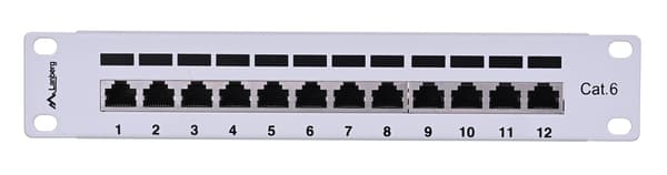 Lanberg PPF6-9012-S -kytkentäpaneeli