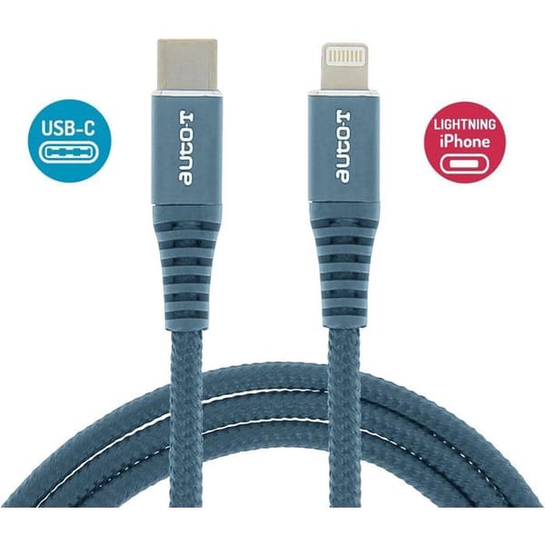 Kaapeli - AUTO T - 540348 - USB-C - Lightning