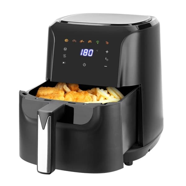 Daily Home varmluftfrituregryde 6L sort