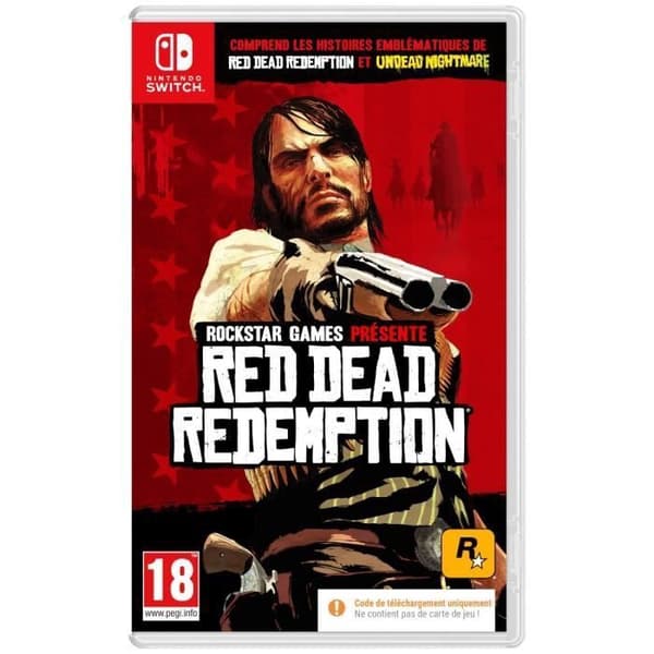 Red Dead Redemption - Nintendo Switch-spil - Kode i en æske
