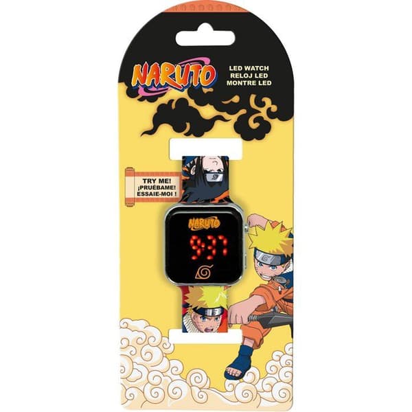 LED-kello - LASTEN LISENSSI - Naruto 2 - Ikä 4+