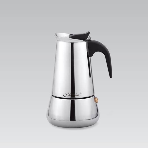Maestro kaffemaskin för 4 koppar MR-1660-4 silver
