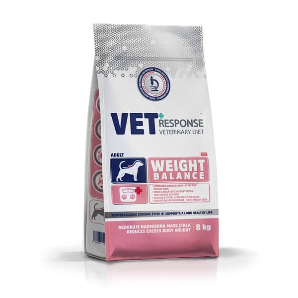 VET RESPONSE Vægtbalance - tørfoder til hunde - 8 kg