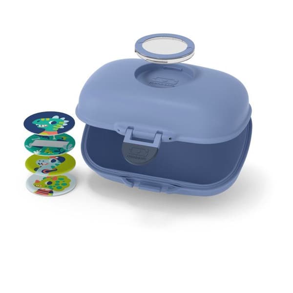 Matlåda - MONBENTO - Lufttät mellanmålslåda - MB Gram Infinity Blue