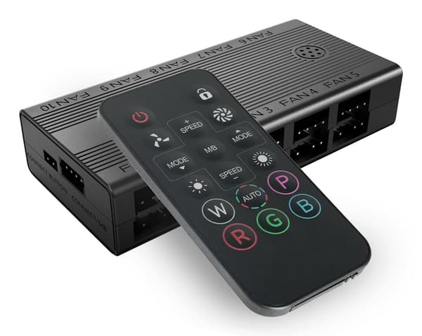 Mars Gaming MFHUB computerkølesystemdel/tilbehør Adresserbar RGB-controller