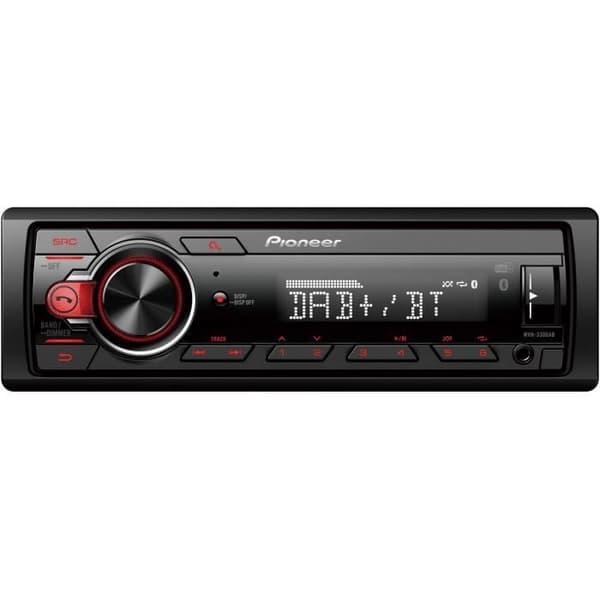 Bilradio - Pioneer - MVH-330DAB - USB - DAB+ - AUX - Bluetooth