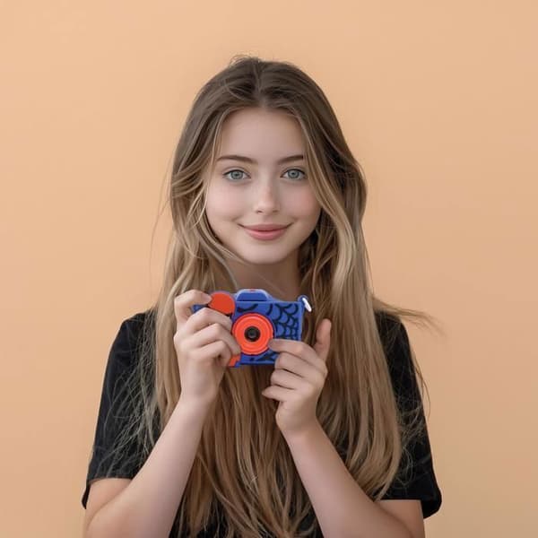 Spider-Man-kamera med skydd - USB-C-kabel ingår - 3 års garanti