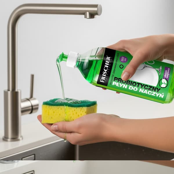 Frischer diskmedel med pepparmyntsolja, 500 ml