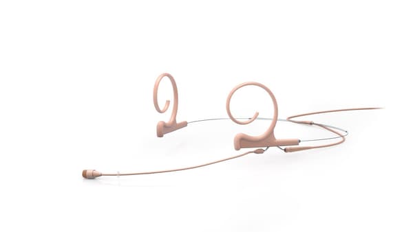 DPA 4266 Omni Flex Headsetmikrofon, 90 mm, Beige