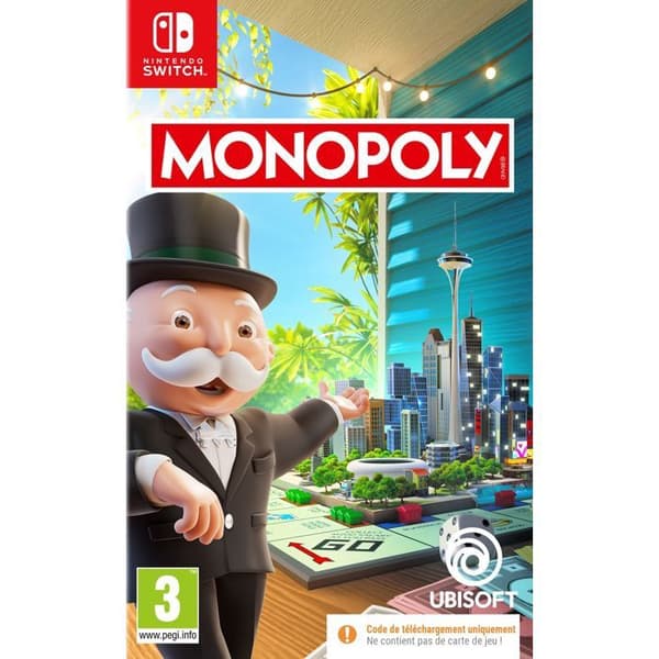 Monopoly 2024 - Nintendo Switch-spil - Kode i en æske