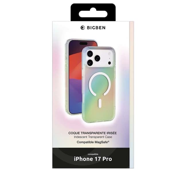 MagSafe-skal för iPhone 17 Pro - Halvtransparent - Skimrande