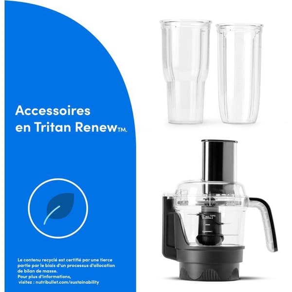 Blender - NUTRIBULLET - Ultra Plus + - NB1224DG - Grå