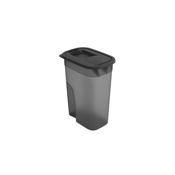 Rotho Flo foderbeholder til kæledyr 4,1 l antracit transparent