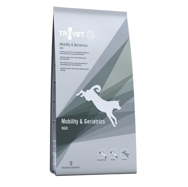 TROVET Mobility & Geriatrics MGD Fjerkræ - tørfoder til hunde - 12,5 kg
