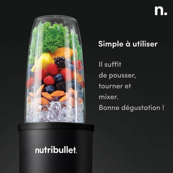 Tehosekoitin - NUTRIBULLET - Pro - NB907MAB - Musta