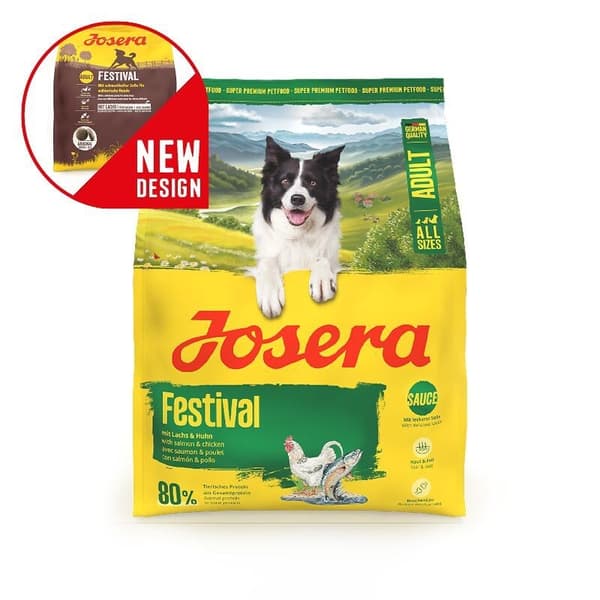 JOSERA Festival - torrfoder för hundar - 3 kg