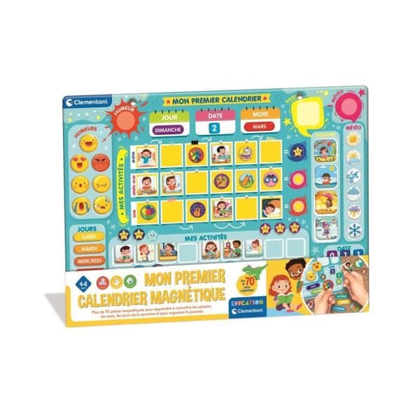 CLEMENTONI - Min første magnetiske kalender