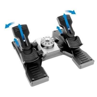 SAITEK BY LOGITECH PRO Flight Rudder Pedaler