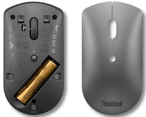 Lenovo ThinkBook-mus, kontor, ambidextrös, Bluetooth, optisk, 2400 DPI