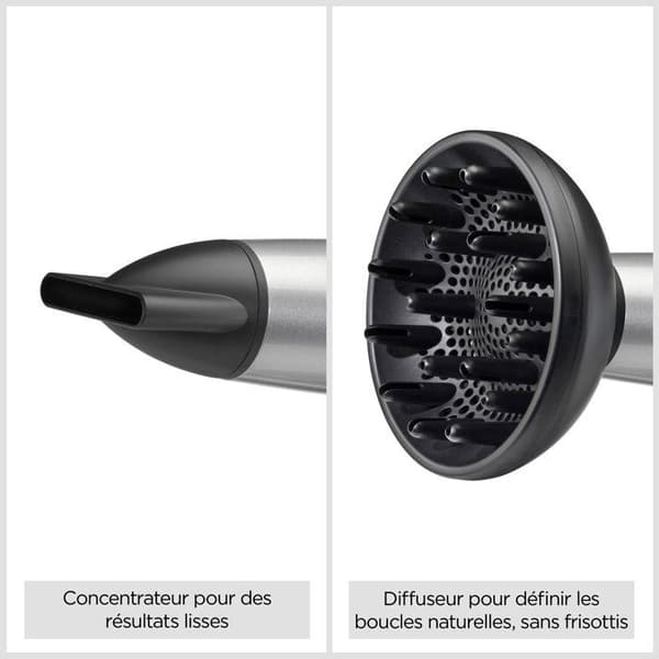 Hårtørrer - BABYLISS - D580DE - Cosmos - 2100 W - Diffuser - Let og kompakt