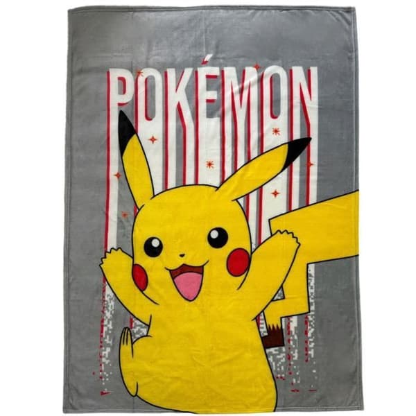 Ruutu - POKEMON - Pikachu - 130 x 180 cm