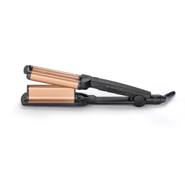 BaByliss Deep Waves Krøllejern Varm Sort, Orange 2,5 m