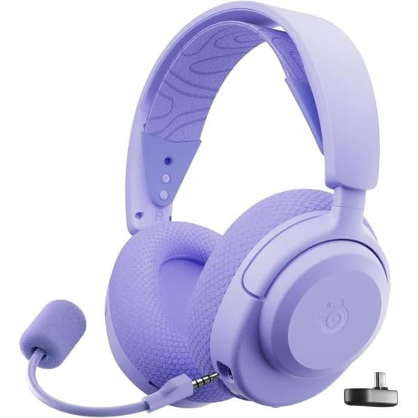 Trådlöst spelheadset - STEELSERIES - Arctis Nova 3XW - 40 timmars batteritid - 2,4 GHz-anslutning - Bluetooth