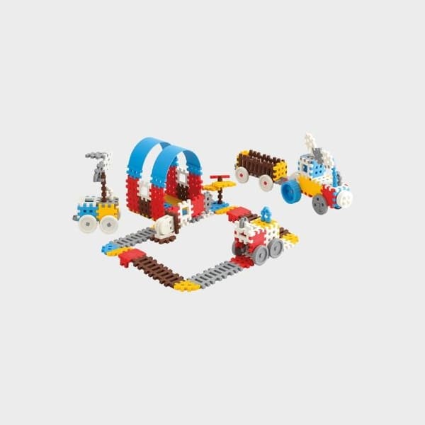 Marioinex Mini Vaffel Byggeklodser, 140 dele