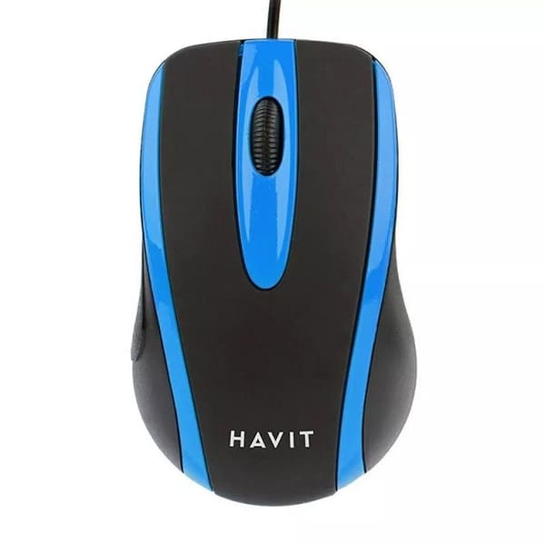 Havit HV-MS753 universalmus (svart/blå)
