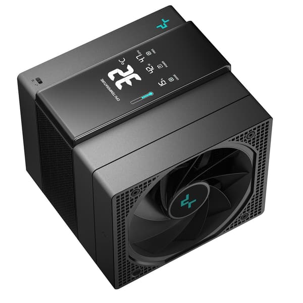 DeepCool ASSASSIN IV VC VISION Processorluftkylare 120/140 mm Svart 1 st
