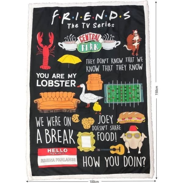 Sherpafilt - FRIENDS - 100 x 150 cm