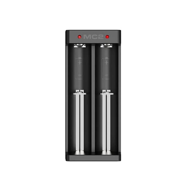 Batterioplader Li-ion 18650 USB-C - 2 stik