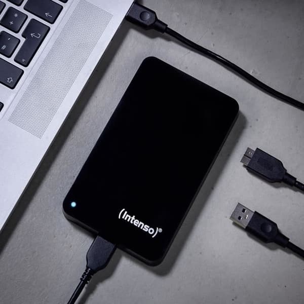 Ekstern harddisk - INTENSO - 2,5" - 4 TB - Sort