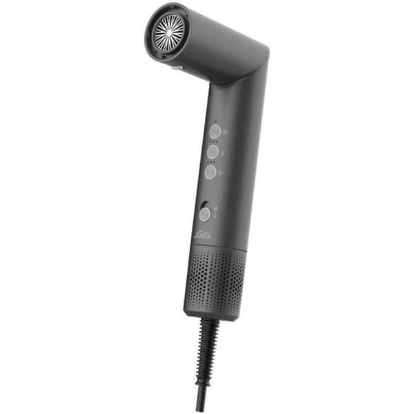 Multistyler - SOLIS - StyleVolution Multi - 1300 W - 3 temperaturindstillinger - 8 tilbehør - Grå