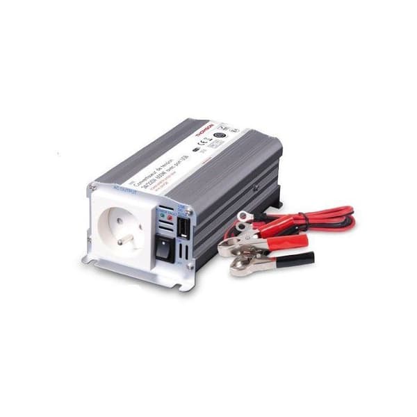 Spændingsomformer - THOMSON - 12/220 V - 600 W - Med USB-forbindelse