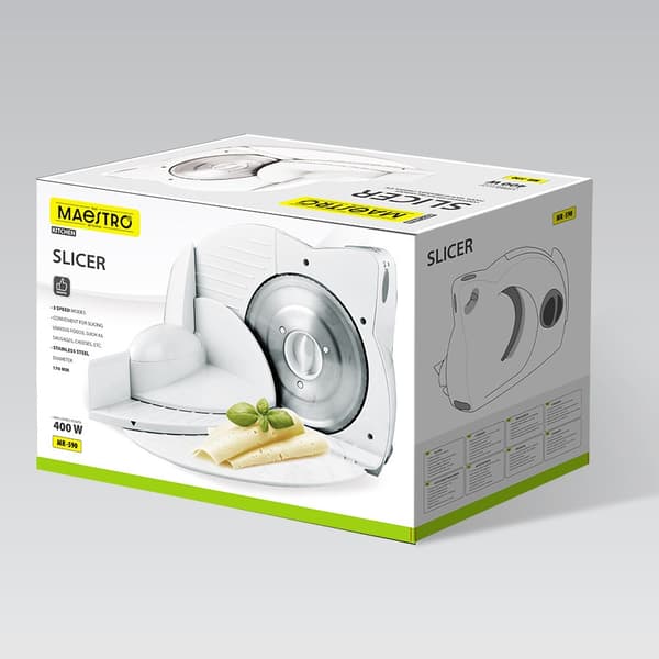 Maestro MR-590 skivare vit