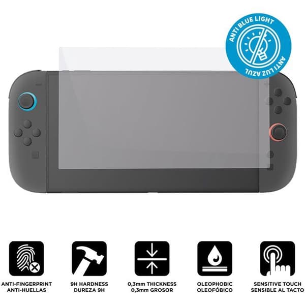 Hærdet glas mod blåt lys - Nintendo Switch 2