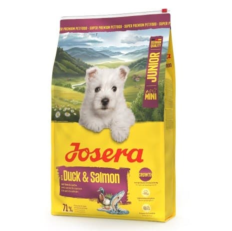 JOSERA Mini Junior And & Laks - tørfoder til hunde - 10 kg