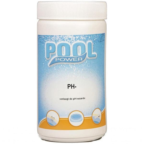 Pool Power pH-Min (pH-sänkare) Flaska 1,5 kg
