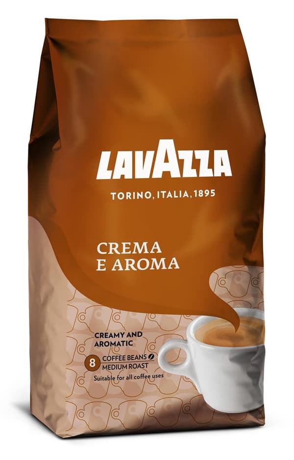 Lavazza Crema e Aroma kaffebønner 1000g