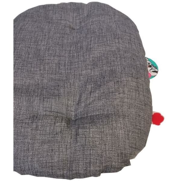 Hundeseng - AIME - Oval hynde - 90 cm - Grå