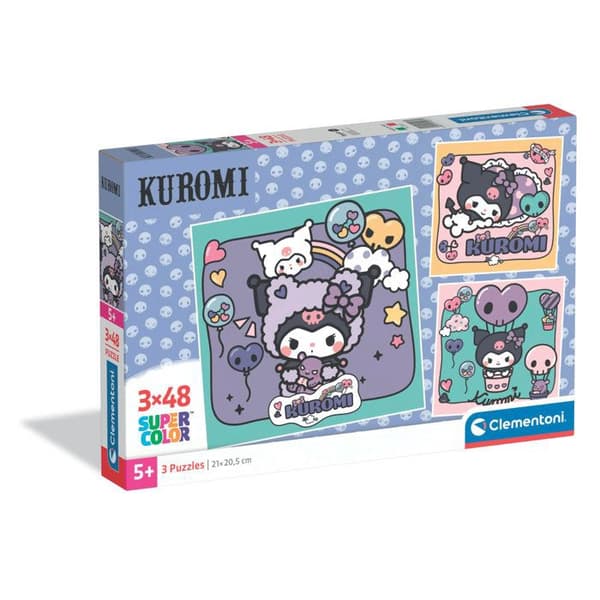 CLEMENTONI - 3x48 kpl - Kuromi