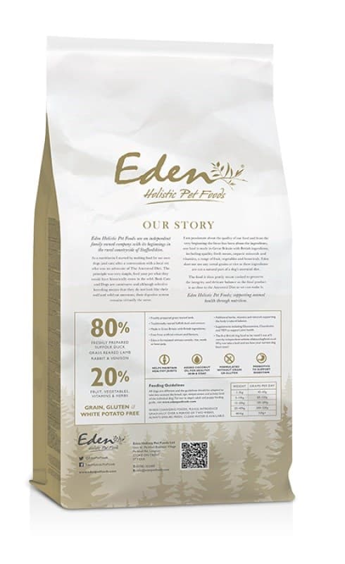 EDEN Country Cuisine Small - tørfoder til hunde - 2 kg