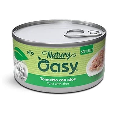 OASY Natury Soft Jelly Tun med aloe vera - vådfoder til katte - 150 g