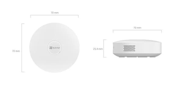 Hem Gateway EZVIZ A3 (CS-A3-A0-W) Vit