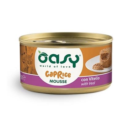 OASY Caprice Mousse Kalvkött - våtfoder för katter - 85 g