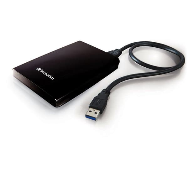 Ekstern harddisk - VERBATIM - Store'n'go - 2TB - Sort