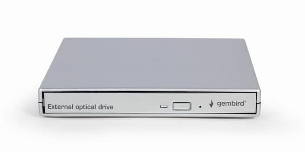 Gembird DVD-USB-021-SV Extern USB DVD-enhet, silver