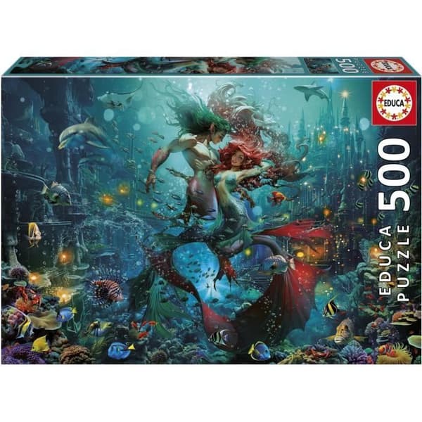 Puslespil - EDUCA - Atlantis - 500 brikker