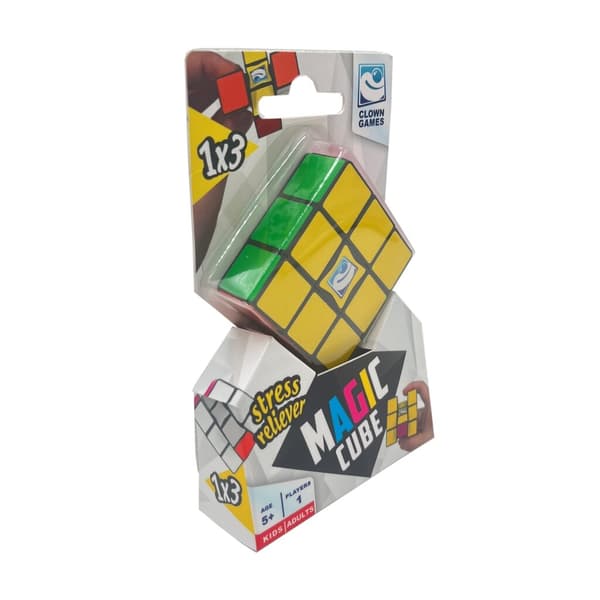 Clownspel Magisk kub 1x3